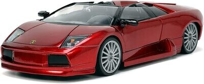 1:24 Lamborghini Murcielago Roadster LP640 2007 Rojo JADA TOYS Hyper Spec 02122