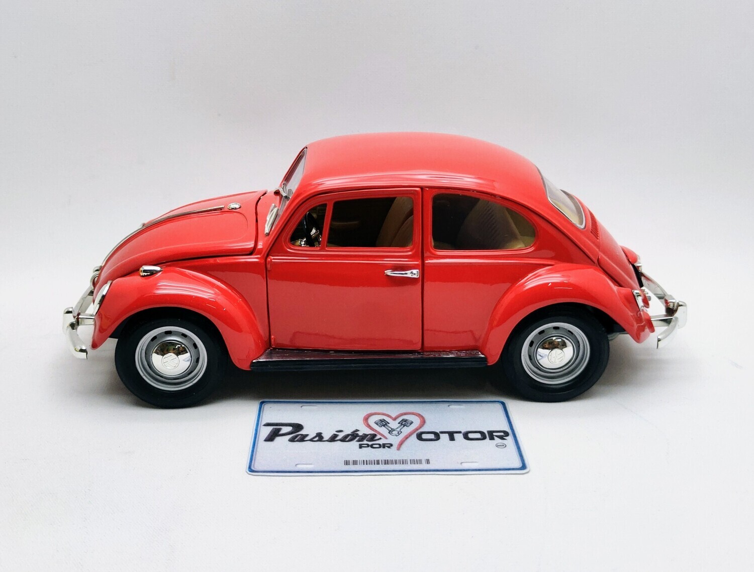 1:18 Volkswagen Beetle 1967 LUCKY DIE CAST Road Signature Vocho