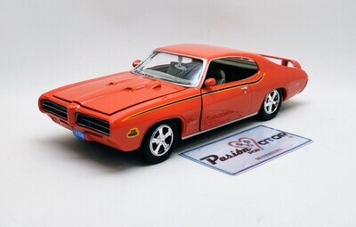 1:24 Pontiac GTO The Judge Coupe 1969 Naranja MOTOR MAX Timeless Legends