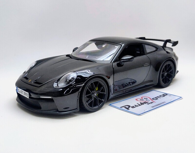 1:18 Porsche 911 GT3 Coupe 2022 Negro MAISTO Special Edition