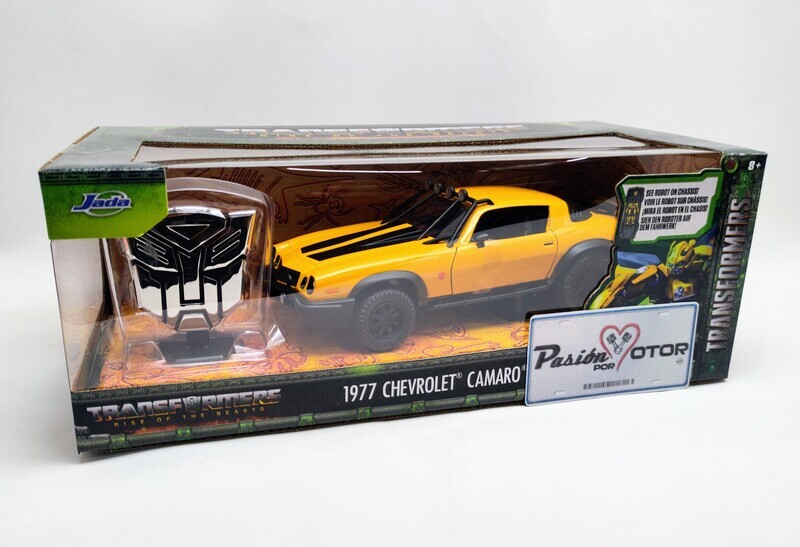 1:24 Chevrolet Camaro 1977  Bumblebee Transformers Jada Toys Hollywood Rides