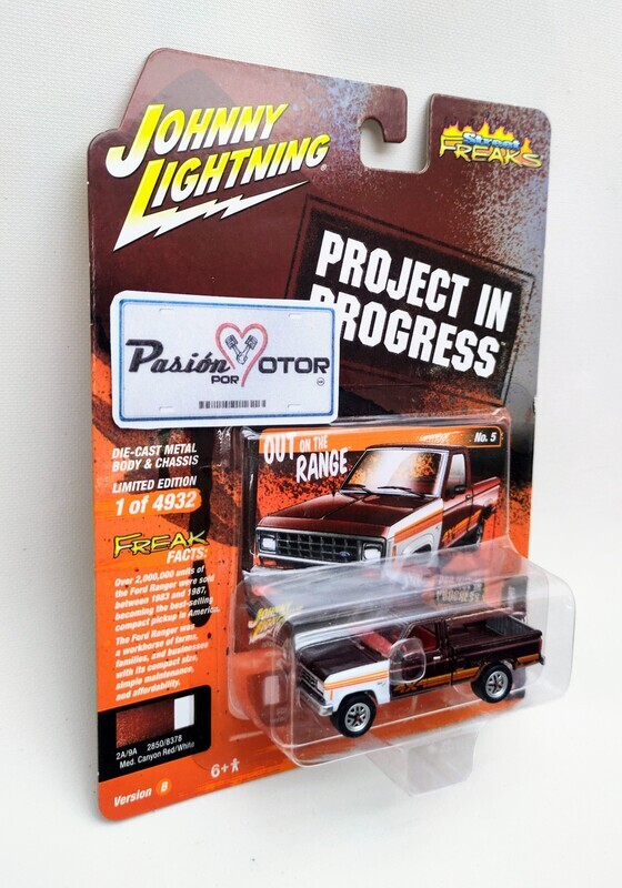 1:64 Ford Ranger Pick Up 1983 - 1984 Johnny Lightning