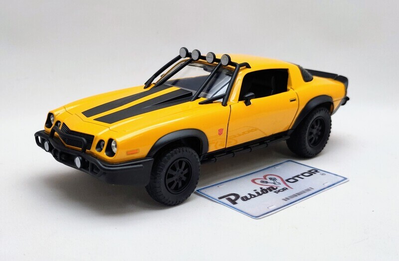 1:24 Chevrolet Camaro 1977 Bumblebee Transformers Rise Of The Beast JADA TOYS Hollywood Rides