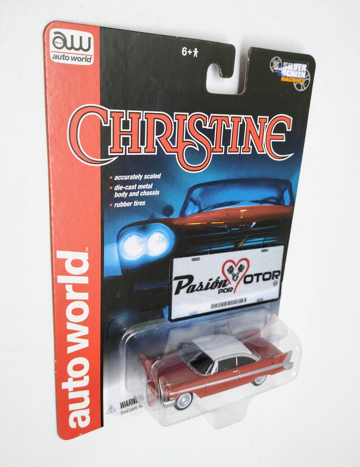 1:64 Plymouth Fury 1958 Christine Stephen Hawking Auto World
