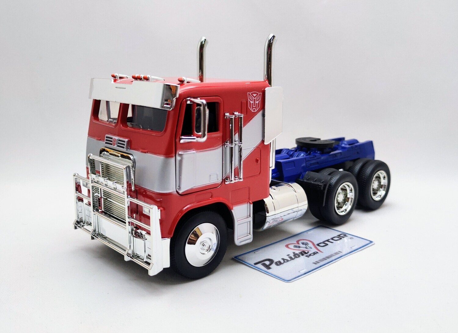 1:24 Freightliner FLA C.O.E. 1987 Optimus Prime Transformers Rise Of The Beasts JADA TOYS Hollywood Rides