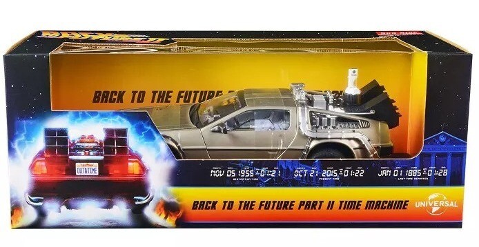 1:18 DMC DeLorean Volver al Futuro 2 Back To The Future II SUN STAR