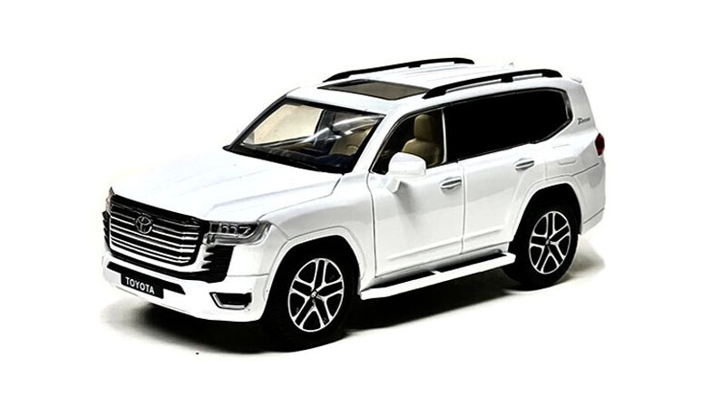 1:24 Toyota Land Cruiser 300 Suv 2023 Blanco KINGS TOY 02764