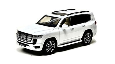 1:24 Toyota Land Cruiser 300 Suv 2023 Blanco KINGS TOY 02764