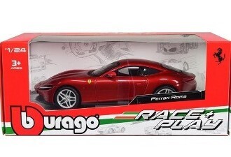 1:24 Ferrari Roma Coupe 2020 Rojo candy BBURAGO Race + Play