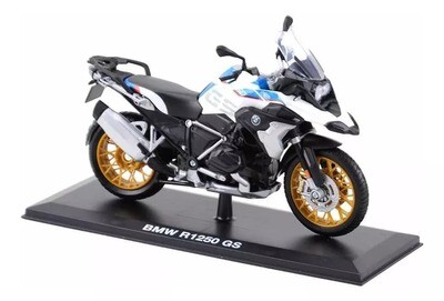 1:12 BMW R 1250 GS 2015 Blanco Con Base MAISTO Motorcycles 01986 1:12 BMW R 1250 GS 2015 Blanco Con Base MAISTO Motorcycles 01986