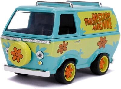5 Pulgadas / 1:32 Mystery Machine Van Scooby Doo JADA TOYS Hollywood Rides 01291