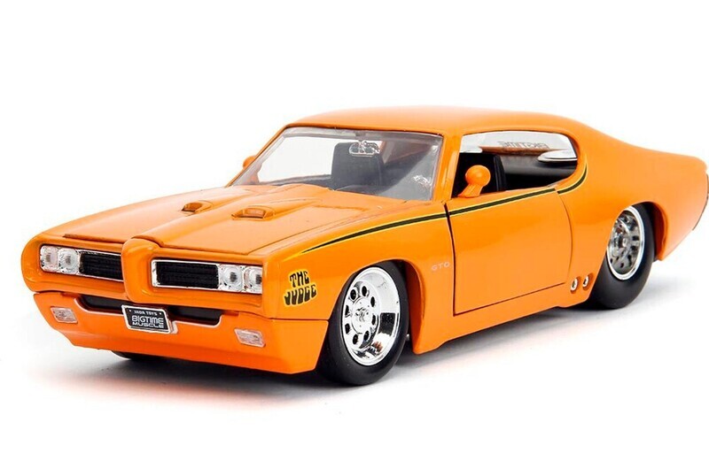 1:24 Pontiac GTO The Judge Coupe 1969 Naranja JADA TOYS Big Time Muscle 02899