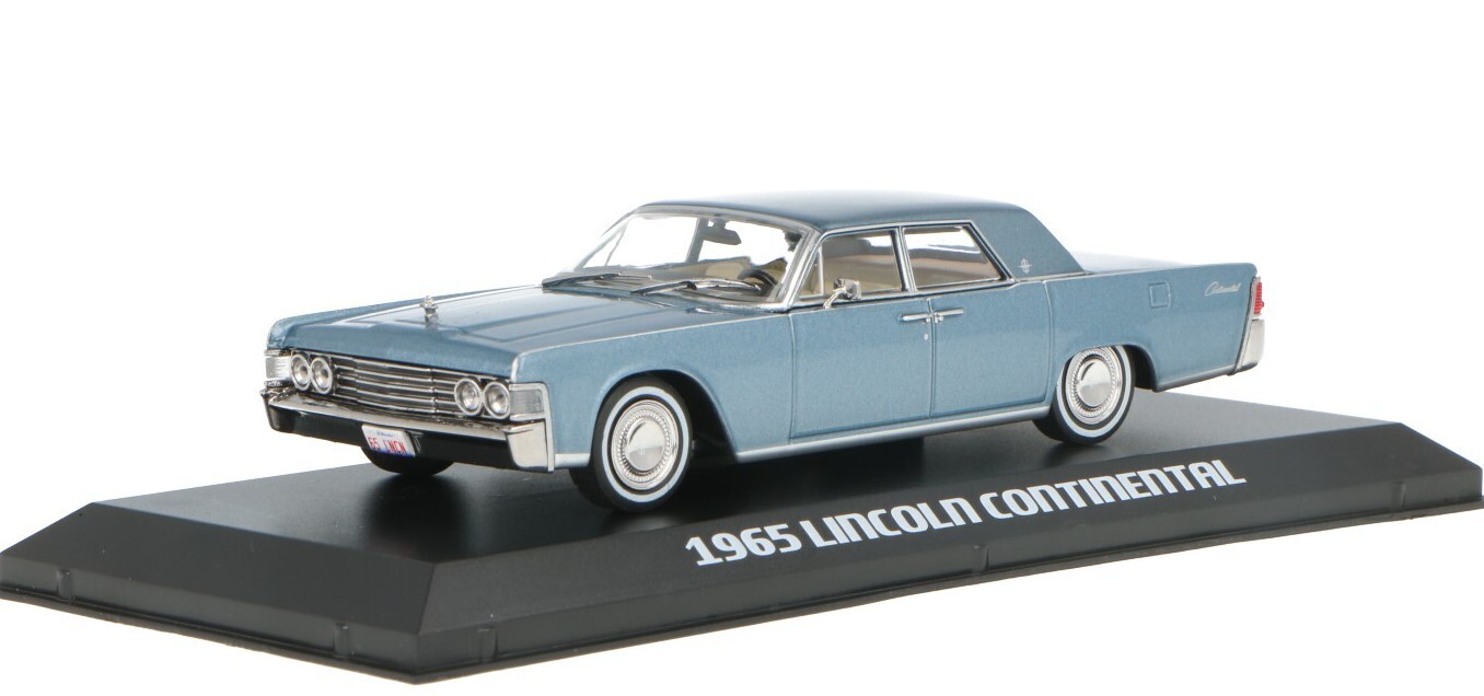 1:43 Lincoln Continental Sedan 1965 Azul GREENLIGHT