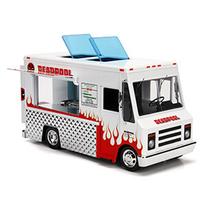 1:24 Taco Truck Deadpool Food Truck JADA TOYS Metals Marvel Van Microbus