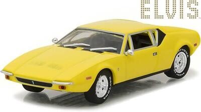 1:43 DeTomaso Pantera 1971 Amarillo Los Autos de ¨ Elvis ¨  GREENLIGHT Hollywood 02935
