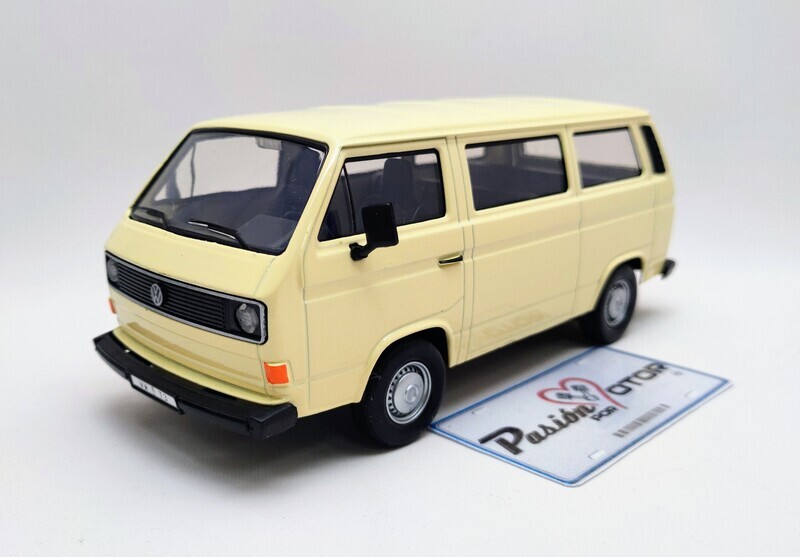 1:24 Volkswagen Type 2 T3 Transporter Vanagon 1979 Beige MOTOR MAX Timeless Legends 02967