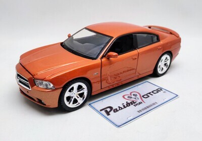 1:24 Dodge Charger R/T 2011 Naranja MOTOR MAX 01287