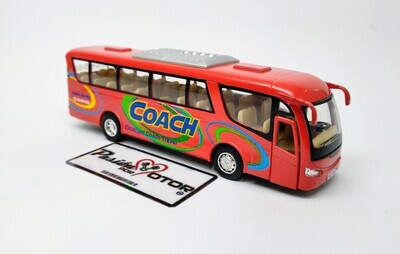 1:68 Irizar PB 2001 Autobus Coach Rojo KINSFUN 1:64 Display a Granel 02983