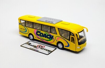 1:68 Irizar PB 2001 Autobus Coach Amarillo KINSFUN 1:64 Display a Granel 02982