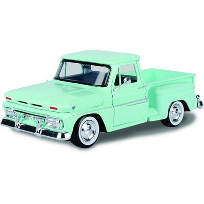 1:24 GMC C1000 Fenderside Pick Up 1966 Verde MOTOR MAX Timeless Legends 03333