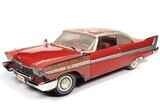 1:18 Plymouth Fury 1958 Christine Restauration An Evil AUTO WORLD Stephen King