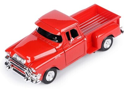 1:24 GMC Blue Chip 1955 Pick Up Rojo MOTOR MAX Timeless Legends 03360