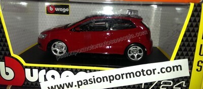 1:24 Volkswagen Polo GTi Hatchback 2010 Rojo BBURAGO