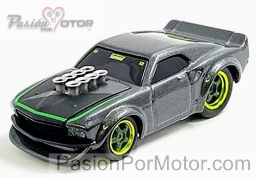 1:64 Ford Mustang RTR-X 1969 Negro MUSCLE MACHINES