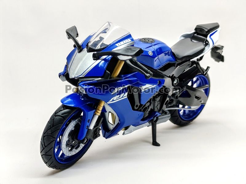 1:12 Yamaha YZF-R1 2016 Azul NEW RAY Moto 00219