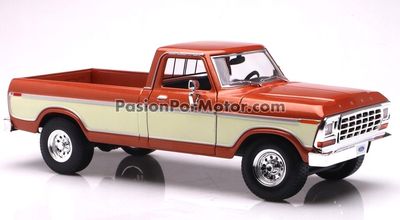 1:18 Ford F-150 Ranger Pick Up 1979 Bronce Con Blanco MAISTO Special Edition 05011