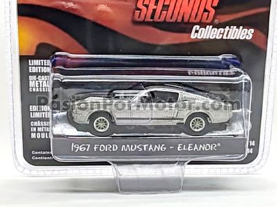 1:64 Ford Mustang Fastback 1967 Eleanor GREENLIGHT Hollywood Shelby 01065
