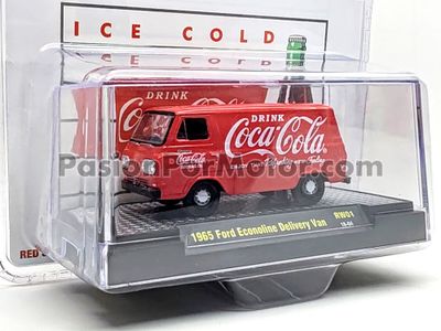 1:64 Ford Econoline Delivery Van 1965 Coca Cola Rojo M2 MACHINES