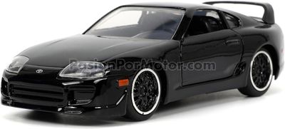 5 Pulgadas / 1:34 Toyota Supra MK4 1995 Negro Rapido y Furioso 5 JADA TOYS 1:32 02910