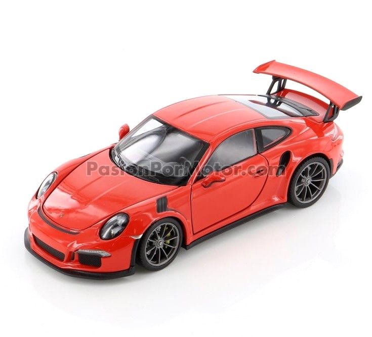 1:24 Porsche 911 GT3 RS Coupe 2016 Naranja WELLY Nex Model 04114