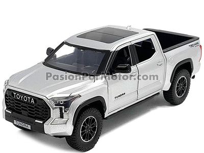1:24 Toyota Tundra TRD 4X4 Off Road 2022 Plata KINGS TOY 03631