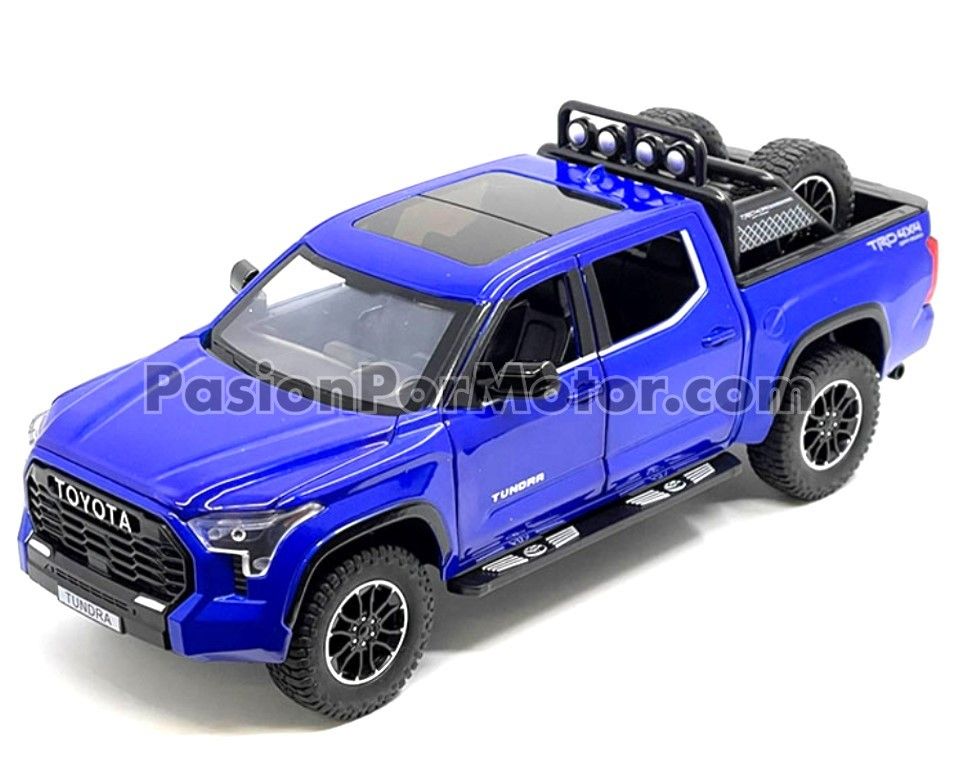 1:24 Toyota Tundra TRD 4X4 Off Road 2022 Azul KINGS TOY 03069