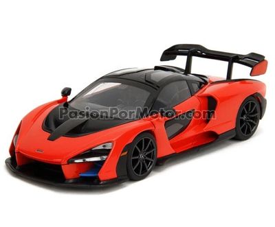 1:24 McLaren Senna 2019 Naranja Dekard Shaw Rapido y Furioso X JADA TOYS 04317