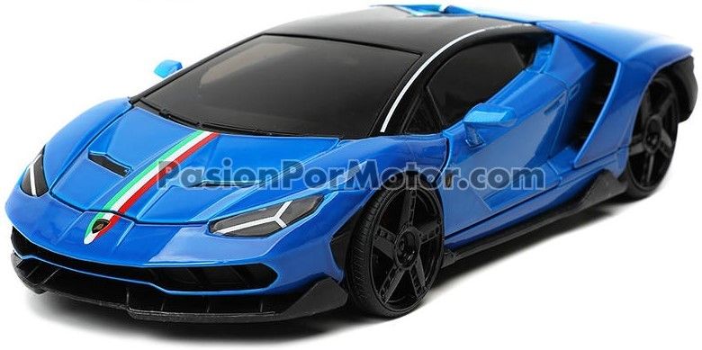 1:24 Lamborghini Centenario 2016 Azul JADA TOYS Hyper Specs 04318