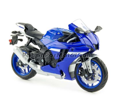 1:12 Yamaha YZF-R1 2021 Azul MAISTO Motorcycles 04067