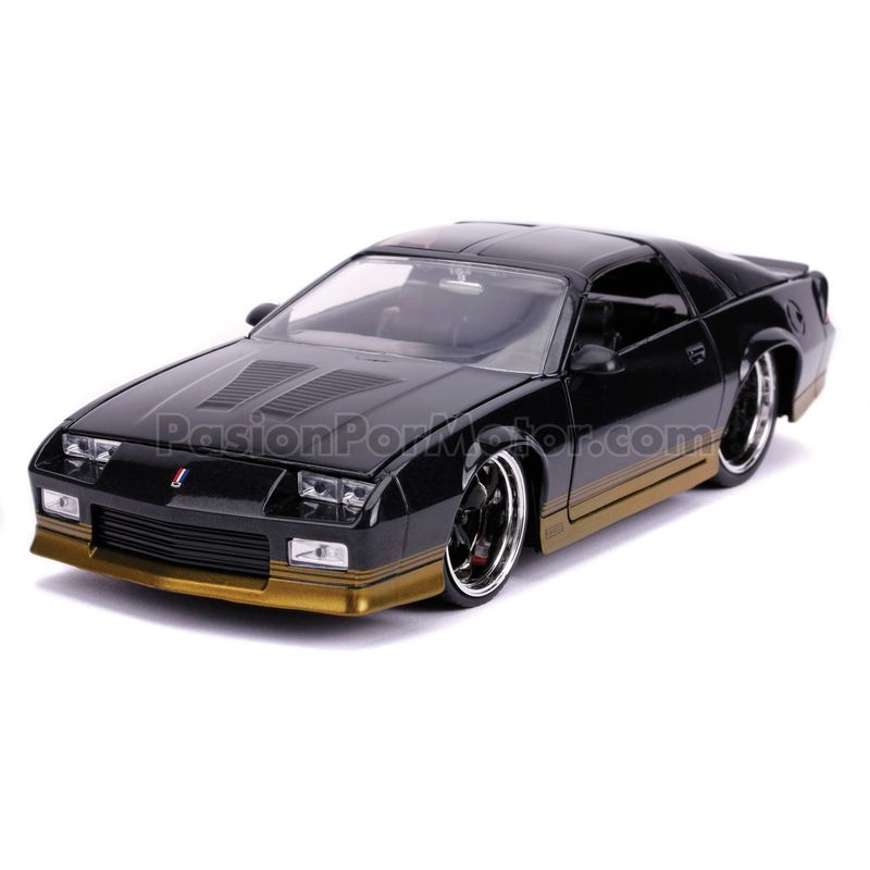 1:24 Chevrolet Camaro Z/28 Coupe 1985 Gris JADA TOYS Big Time Muscle 03476