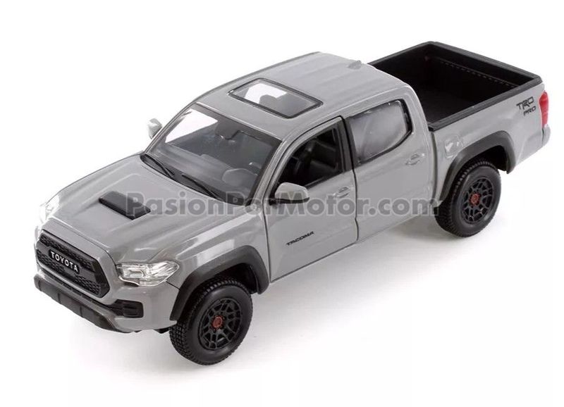 1:27 Toyota Tacoma TRD PRO 2023 Gris MAISTO Special Edition Pick Up 1:24 04580