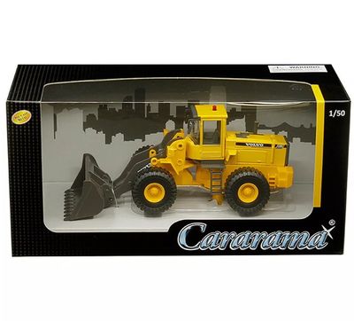 1:50 Volvo L150C Trascabo Amarillo Maquinaria CARARAMA 01273