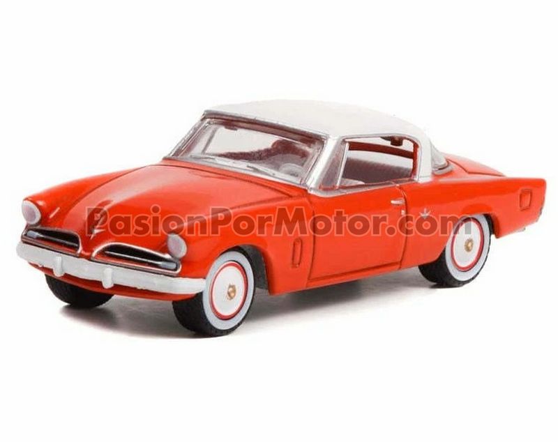 1:64 Studebaker Starliner 1953 Naranja GREENLIGHT Hobby Exclusive 04414