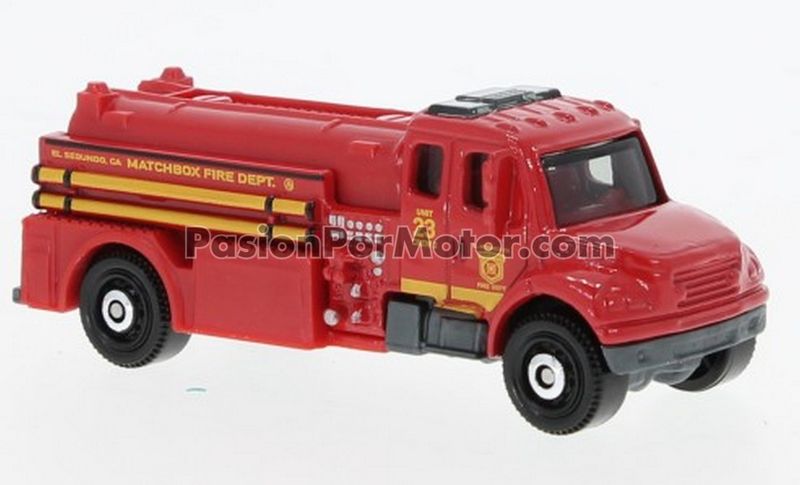 2.5&quot; a 3&quot; / 1:100 Freightliner Business Class M2 106 Bomberos MATCHBOX Básico 2024 76/100 04530