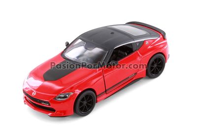 5 Pulgadas / 1:36 Nissan Fairlady Z Customized Edition 2023 Rojo KINSMART En Display a Granel 04514