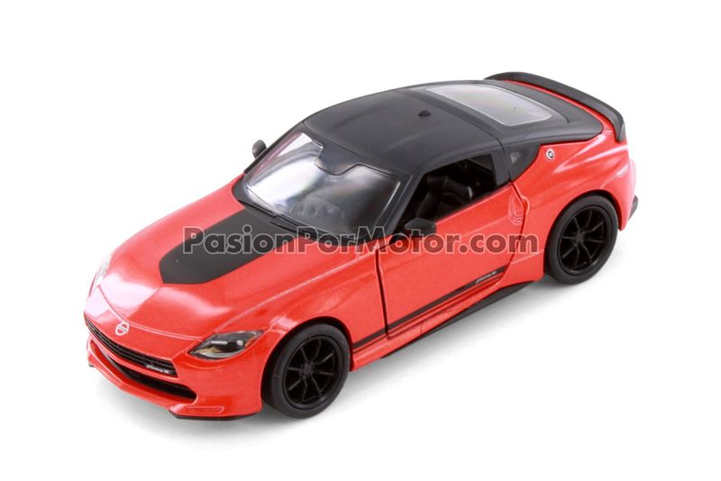 5 Pulgadas / 1:36 Nissan Fairlady Z Customized Edition 2023 Naranja KINSMART En Display a Granel 04512