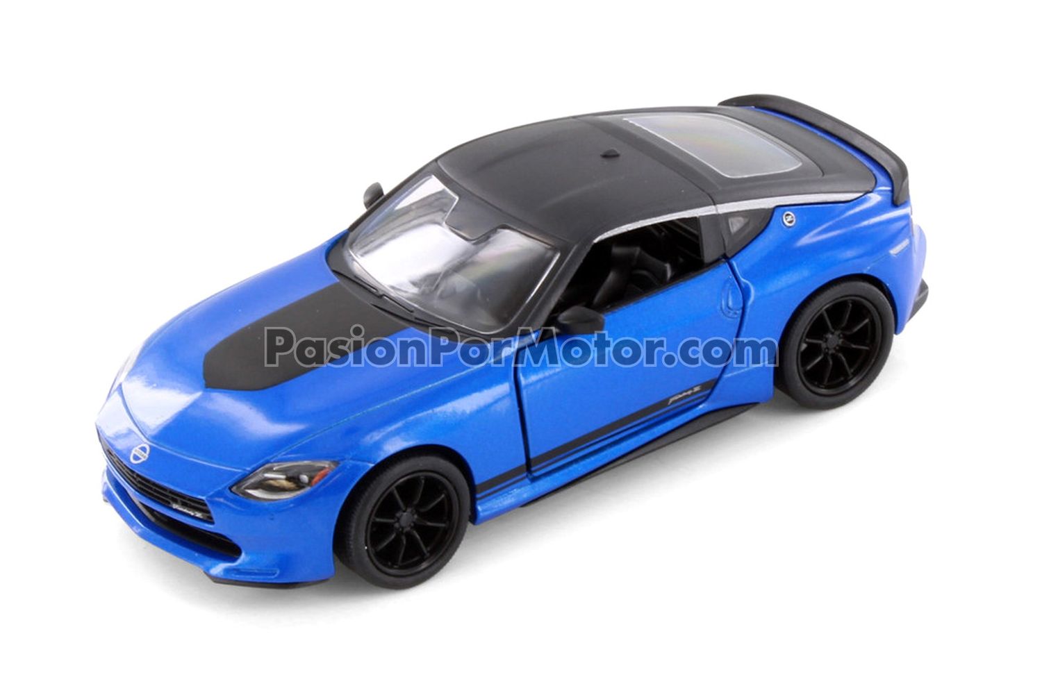 5 Pulgadas / 1:36 Nissan Fairlady Z Customized Edition 2023 Azul KINSMART En Display a Granel 04511