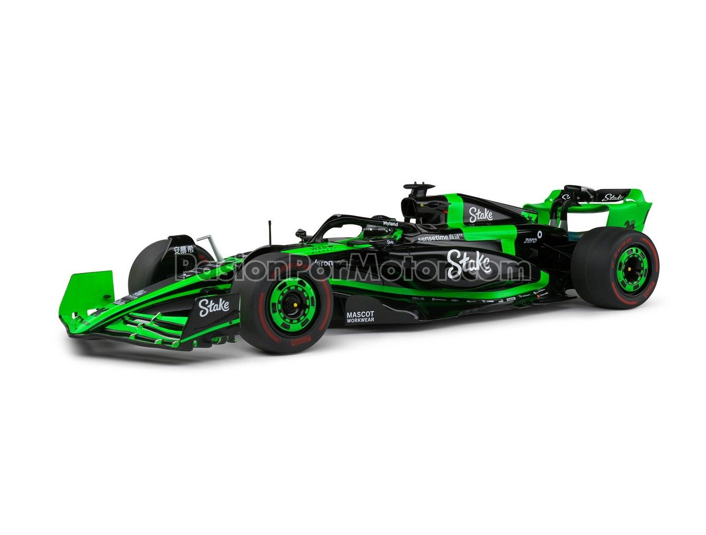 1:18 Kick Sauber F1 Team C44 #77 Valtteri Bottas GP Japan 2024 SOLIDO Competition 04605