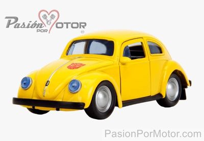 5 Pulgadas / 1:32 Volkswagen Beetle Bumblebee Transformers G1 JADA TOYS VW Vocho 00140