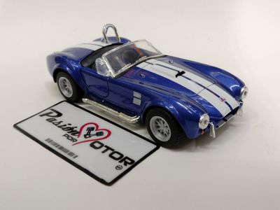 5 Pulgadas / 1:32 Shelby Cobra 427 S/C Roadster 1965 Azul KINSMART Display a Granel 02784